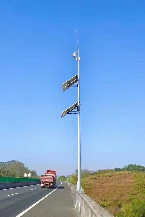 太阳能道路监控供电系统项目案例